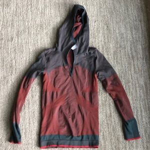 Stella McCartney Hooded Long Sleeve Shirt